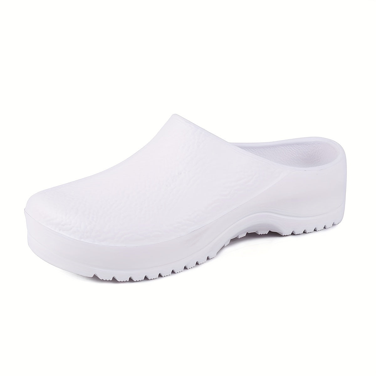 Men Slippers Couples Garden Clog Women Water Proof Chef Shoe Comfortable Sandal Slippers For Pet Workers Outdoor Fishing Shoes