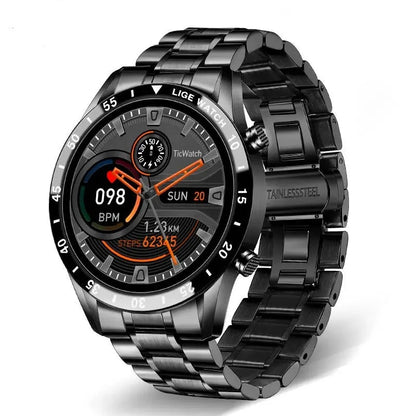 Luxury Full Circle Touch Screen Men Smart Watch