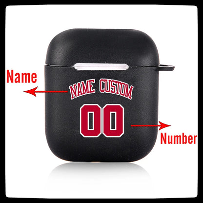 Soft Silicone Cover Logo Image Text Personalized Case for Air pods Pro