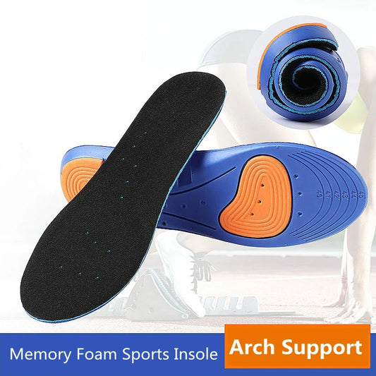 Orthopedic Insole Unisex Outdoor Hiking Travel Essentials X/o Leg Correction Flat Arch Support Sports High Elastic Cushion - Beri Collection 