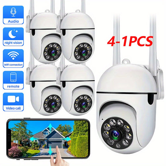 Outdoor Wireless IP Video Surveillance Camera, 1080P 2.4G WiFi Security Protection Monitor, Night Vision, APP Remote - Beri Collection 