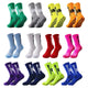 4Pairs ANTI SLIP Football Socks Mid Calf Cycling Sports Mens Sock