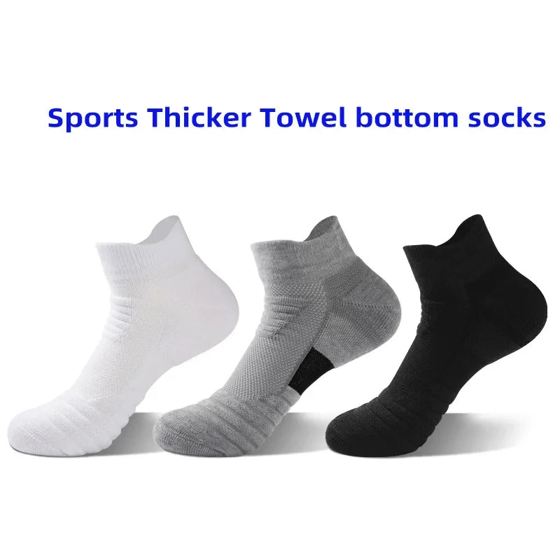 Anti-slip Football Cotton Sock Soccer Basketball Sport Socks Breathable Deodorous