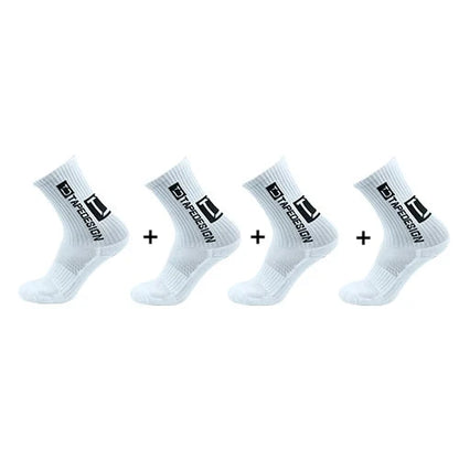 White  soccer socks