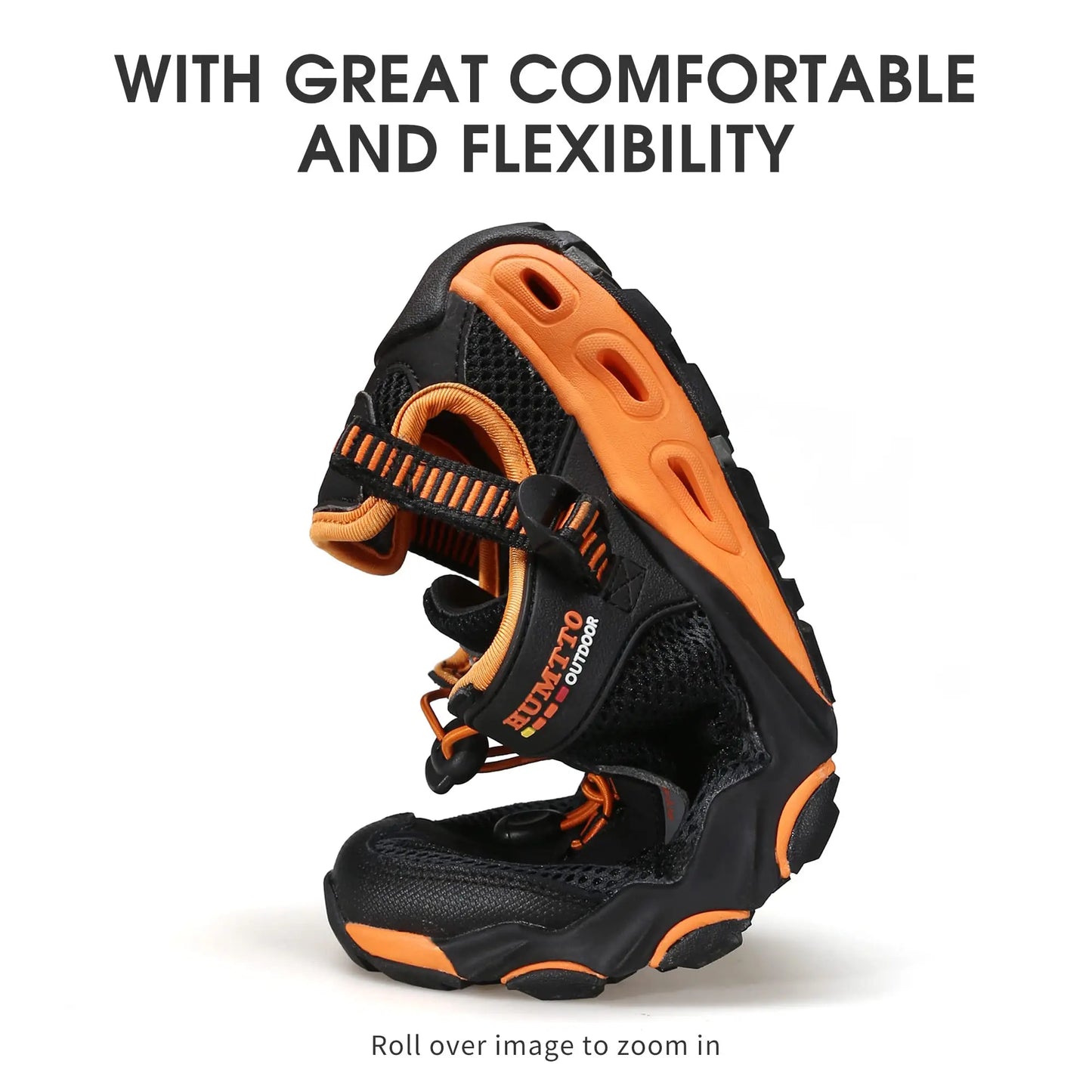 HUMTTO Summer Wading Hiking Shoes for Men Outdoor Man Sneakers Breathable Quick Drying Sports Trekking Beach Barefoot Mens Shoes