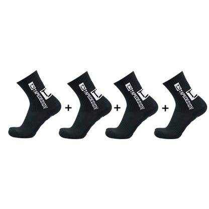 Black soccer socks