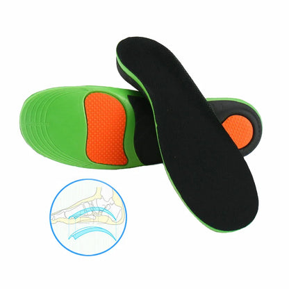 Orthopedic Insole Unisex Outdoor Hiking Travel Essentials X/o Leg Correction Flat Arch Support Sports High Elastic Cushion