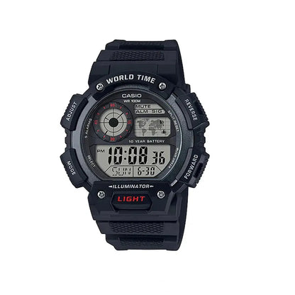 AE-1000W/1500W/1100WSports Watch Multifunctional Guide Date Stopwatch Student Male Watch Outdoor Waterproof Male Digital