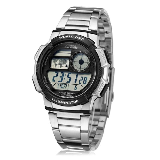 Sports Watch Multifunctional Guide Date Stopwatch Student Male Watch Outdoor Waterproof Male Digital - Beri Collection 