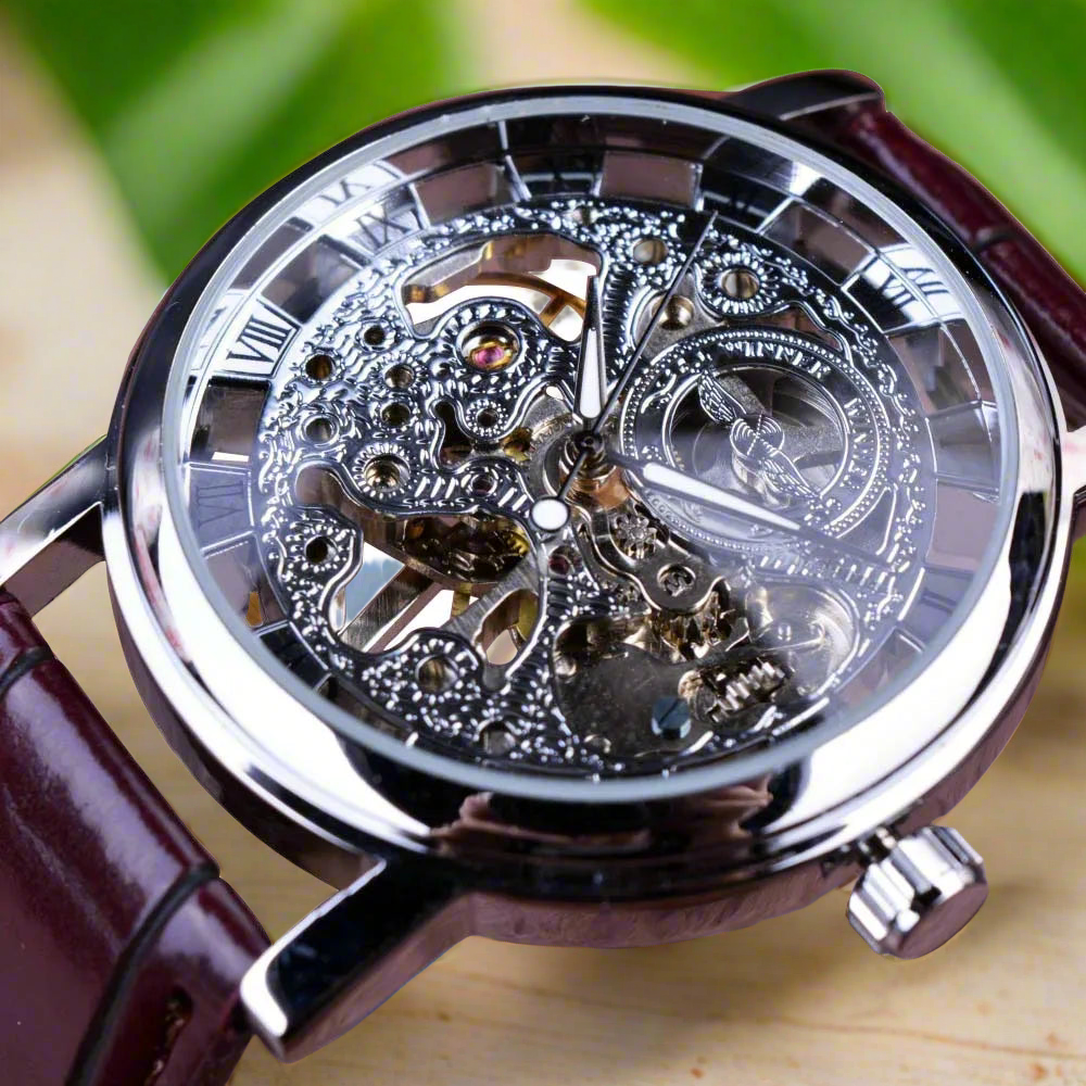  Mechanical Skeleton Watch